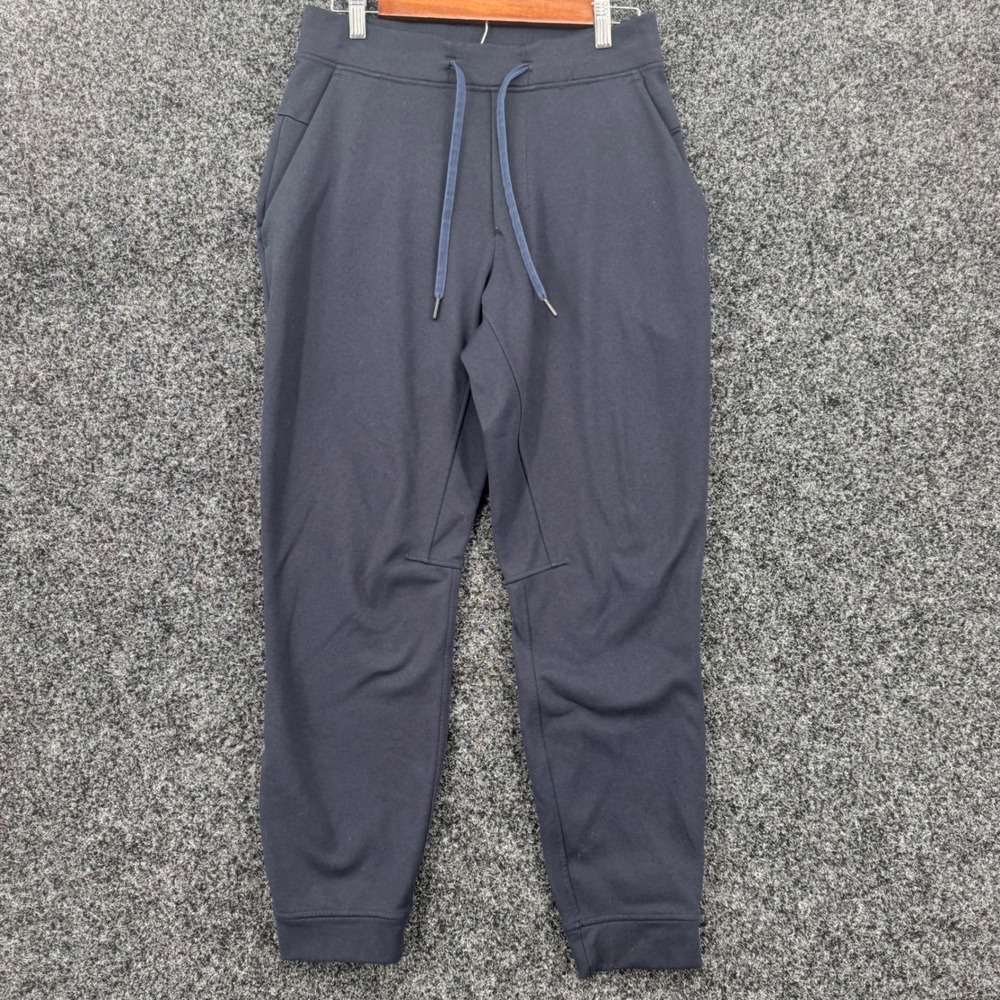 Lululemon City Sweat Jogger Pants Mens Medium Navy Blue French Terry M6233S